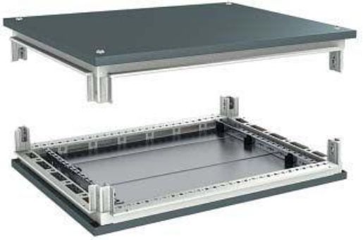 Изображение Комплект крыша и основание для шкафов CQE 1000х500мм DKC R5RKTB105