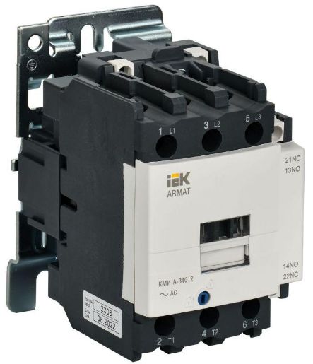 Изображение Контактор КМИ-А-34012 LC1D 40А кат. 230В AC 1НО+1НЗ AC-3 IEK AR-ACC-31-040-230-11
