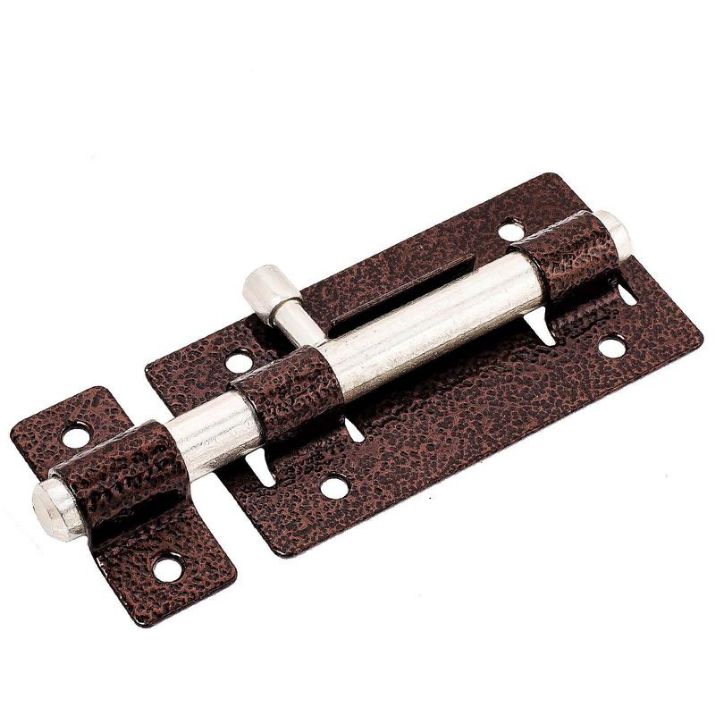 Изображение Засов ЗД-01 круглый антик медь Секрет Киров 14004