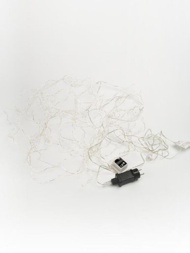 Изображение Гирлянда "Занавес-водопад" CLLDM400WW-C-USB-RC 1.5х2м 400 тепл. бел. светодиодов 10 нитей с контроллером для помещений пульт SHLights 4690601050106