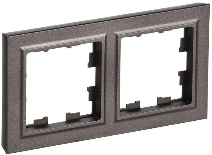 Изображение Рамка 2-м BRITE РУ-2-БрТБ бронза IEK BR-M22-K45