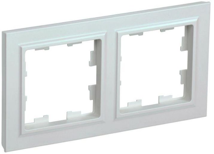 Изображение Рамка 2-м BRITE РУ-2-БрЖ жемчуж. IEK BR-M22-K36