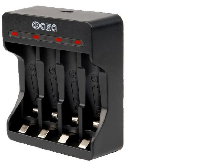 Изображение Устройство зарядное B-95USB Ni-Cd/Ni-MH (4хAA/4хAAA/1х9В "Крона") индикатор зарядки питание от USB + 4хAA 2700мА.ч кабель MicroUSB-USB в компл. ФАZА 5038929