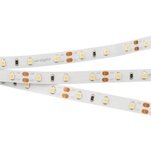 Изображение Лента светодиодная RT 2-5000 12V Warm 2700К 3528 300 LED CRI98 4.8Вт/м IP20 (уп.5м) Arlight 021420(1)