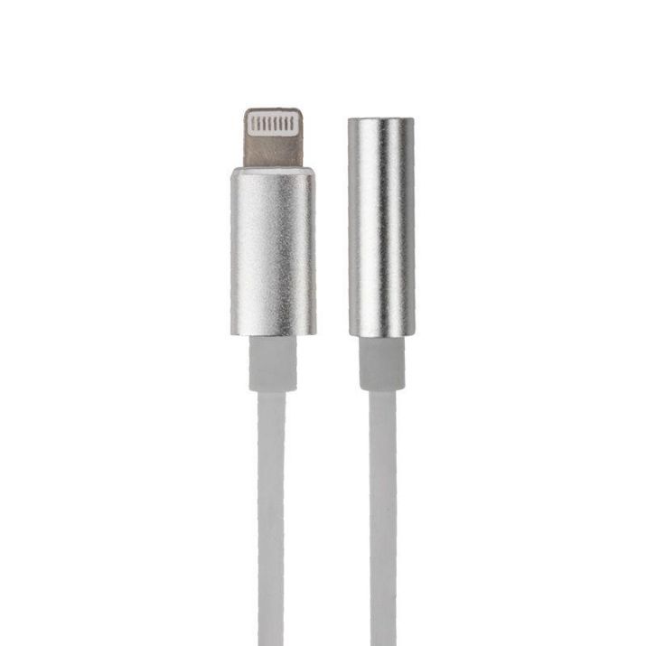 Изображение Кабель переходник с iPhone 5/6/7/8/X моделей на AUX гн. 3.5мм Rexant 18-0175
