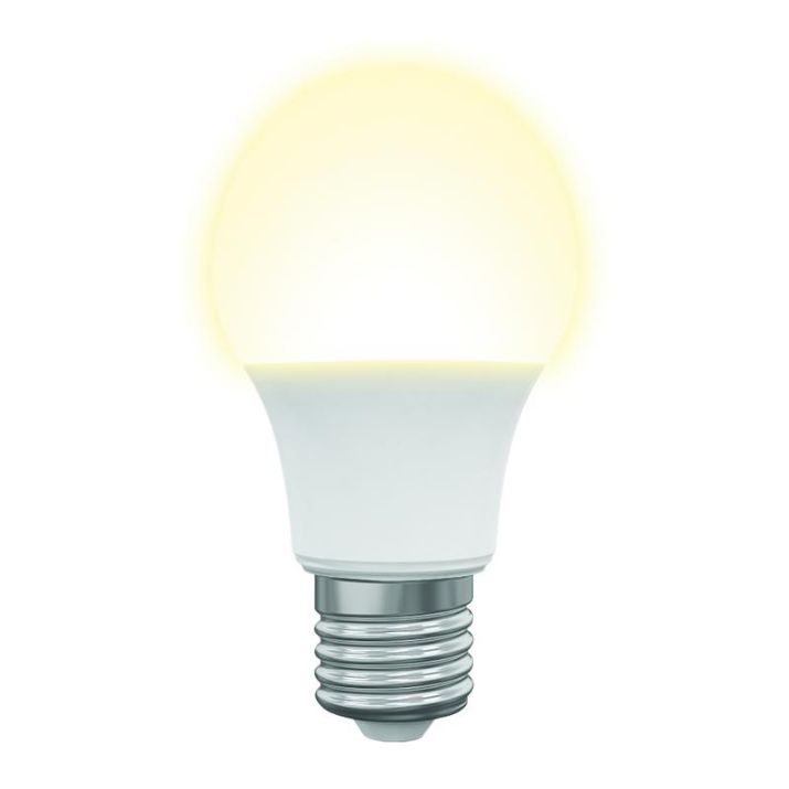 Изображение Лампа светодиодная LED-A60-9W/3000K/E27/FR/NR Norma 9Вт матовая 3000К тепл. бел. E27 (упак. картон) Volpe UL-00005622
