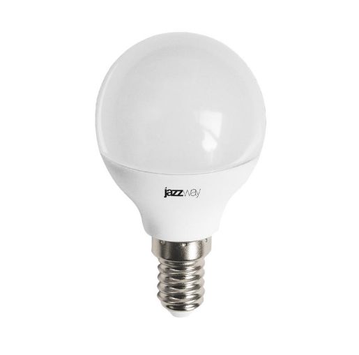 Изображение Лампа светодиодная PLED-LX 8Вт G45 шар 4000К нейтр. бел. E14 Pro JazzWay 5025295