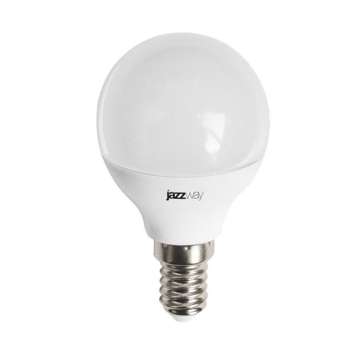 Изображение Лампа светодиодная PLED-LX 8Вт G45 шар 4000К нейтр. бел. E14 Pro JazzWay 5025295