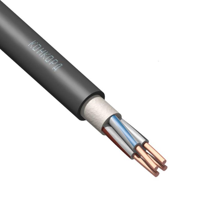 Изображение Кабель ППГнг(А)-HF 4х2.5 ОК (N) 0.66кВ (м) Конкорд 4707