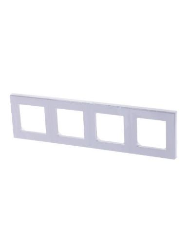 Изображение Рамка Levit 4п бел./ледяной ABB 2CHH015040A6001