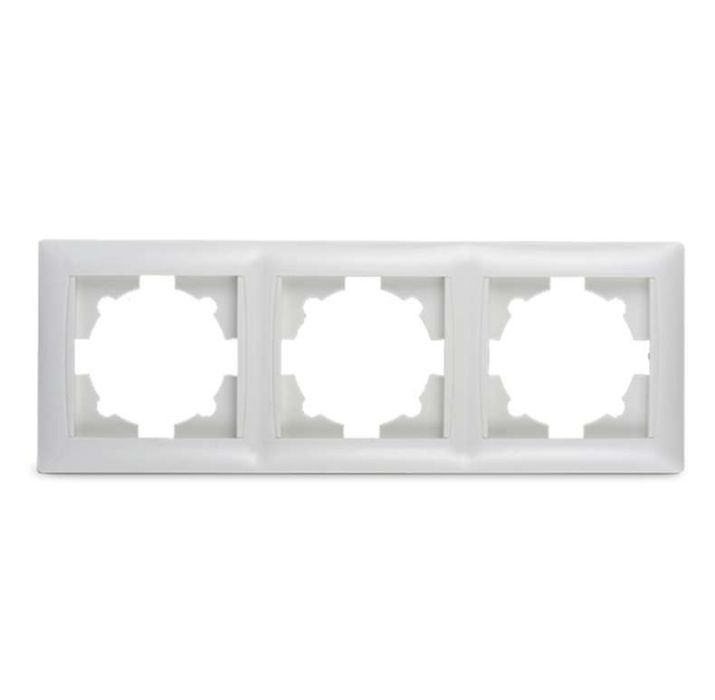 Изображение Рамка 3-м VALENZO 6303H бел. ASD / IN HOME 4690612006444