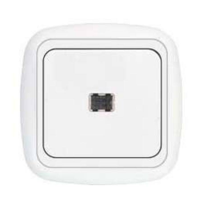 Изображение Выключатель 1-кл. СП 10А IP20 с подсветкой бел. Bylectrica С1 10-206