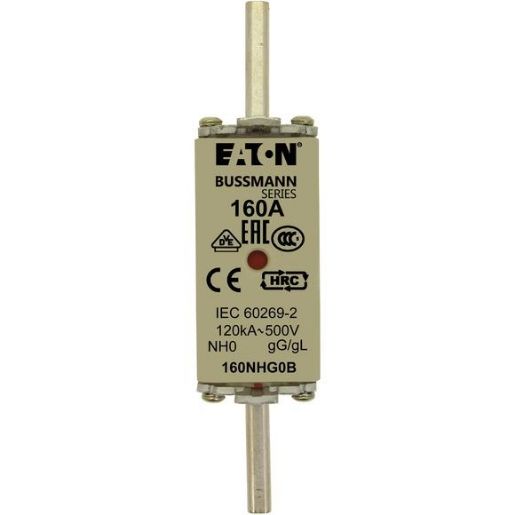 Изображение Предохранитель NH 50А 500В GL/GG 0 двойн. индикация EATON 50NHG0B