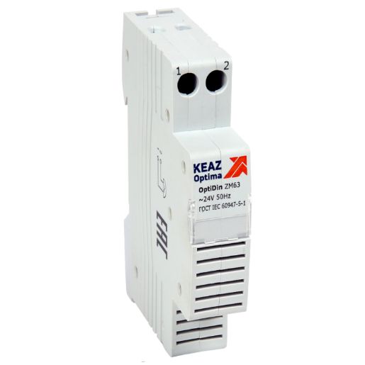 Изображение Звонок электрич. мод. OptiDin ZM63 230AC УХЛ3 КЭАЗ 138627