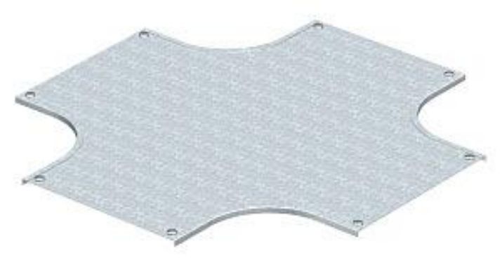 Изображение Крышка X-образ. секции 400 DFK 400 DD OBO 7131143