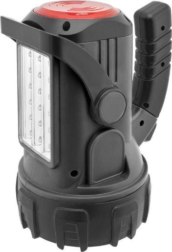Изображение Фонарь-прожектор аккумуляторный кемпинговый 94 975 NPT-SP12-ACCU 1LED 3Вт 18 + 4LED аккум. 3.7В 4А.ч NAVIGATOR 94975