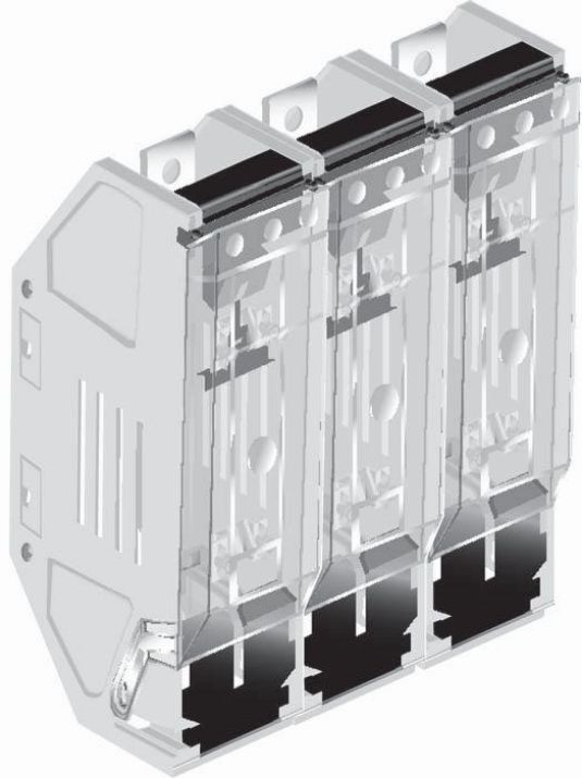 Изображение Держатель предохранителя 3п OFAX4AS31 до 1250А IP20 ABB 1SCA022631R2500