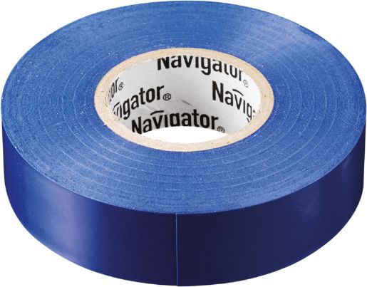 Изображение Изолента ПВХ 15мм (рул.10м) син. NIT-B15-10/B Navigator 71233