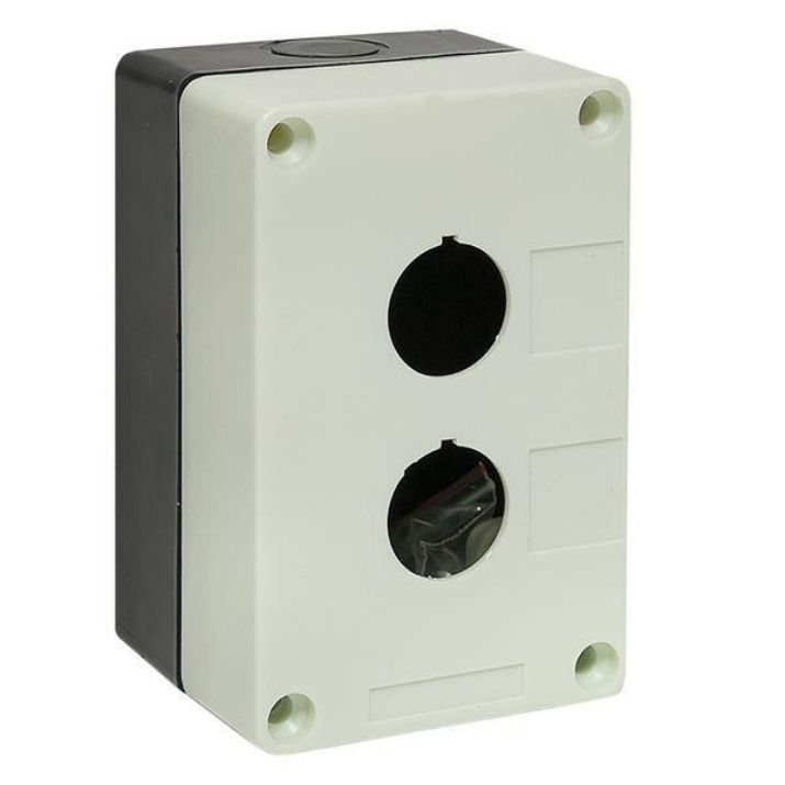 Изображение Корпус КП 102 2 кнопки белый EKF cpb-102-w