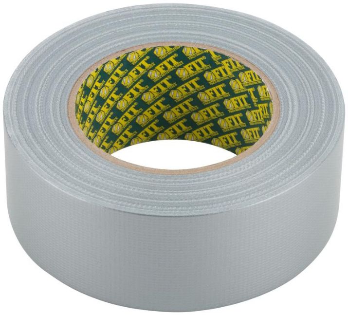 Изображение Лента клейкая универсальная армированная "Ductape" 48ммх50м FIT 11750