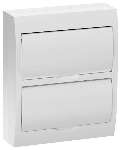 Изображение Корпус пластиковый ЩРН-П-24 бел. дверь IP41 GENERICA MKP13-N-24-41-K01-G