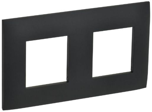 Изображение Рамка 2-м SKANDY SK-F02G графит IEK SK-M22-K53