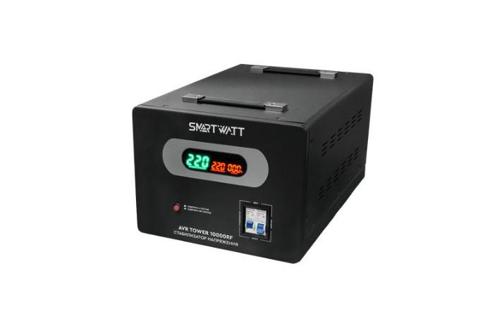 Изображение Стабилизатор напряжения напольный SMARTWATT AVR TOWER 10000RF 4512020370003