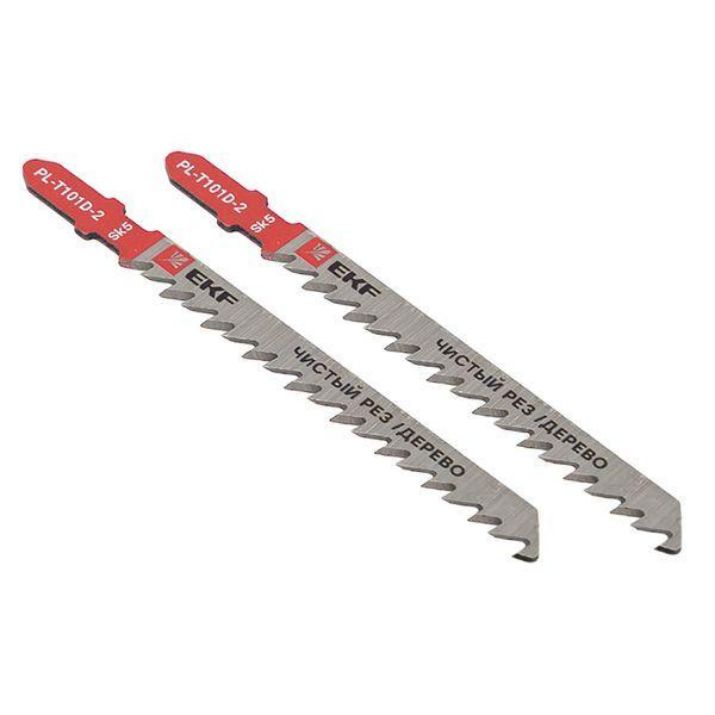 Изображение Пилка для электролобзика T101D (чистовой рез по дереву)(SK5) (уп.2шт) Expert EKF pl-t101d-2