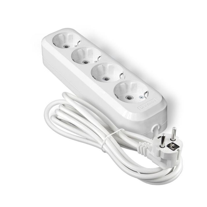 Изображение Удлинитель 4х3м с заземл. IP20 Е-304А ПВС 3х1.5 Universal 1730