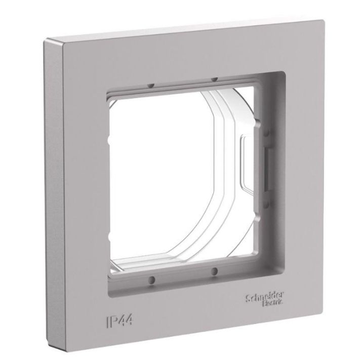 Изображение Рамка 1-пост. AtlasDesign Aqua IP44 алюм. SE ATN440301