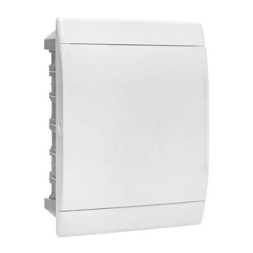 Изображение Щит ЩРВ-П-24 IP41 бел. дверца (пром. упак.) Basic EKF pb-v-24w-bas