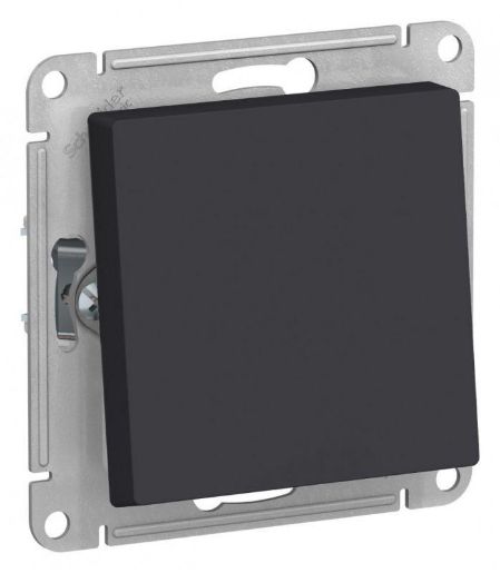Изображение Переключатель проходной 1-кл. СП AtlasDesign Aqua 10А IP44 (сх. 6) 10AX механизм карбон SE ATN441061