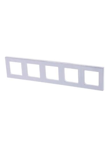 Изображение Рамка Levit 5п бел./ледяной ABB 2CHH015050A6001