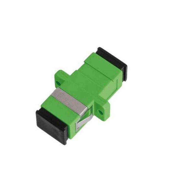 Изображение Адаптер волоконно-оптический соед. одномод. SC/APC-SC/APC одинарн. пласт. зел. (уп.2шт) NIKOMAX NMF-OA1SM-SCA-SCA-2