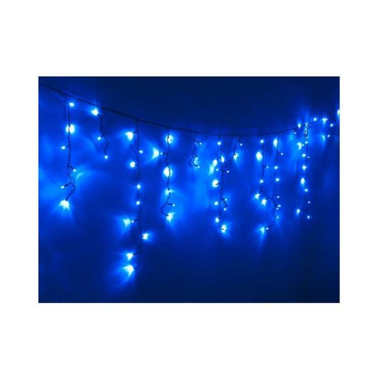 Изображение Гирлянда "Бахрома" OIC100LSE-B-T-I4 100LED 2м син. SHlights 4610003324940