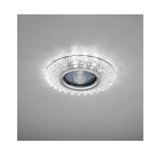 Изображение Светильник Emilia LED 51 5 70 декор. огран. полимер. со светодиод. подсвет. MR 16 прозр. ИТАЛМАК IT8681