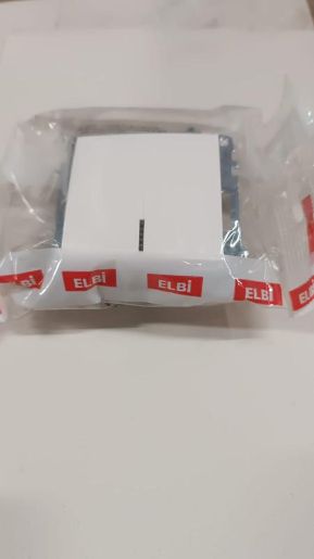 Изображение Выключатель 1-кл. СП Zena 10А IP20 с LED-подсветкой механизм бел. ABB 609-010200-201