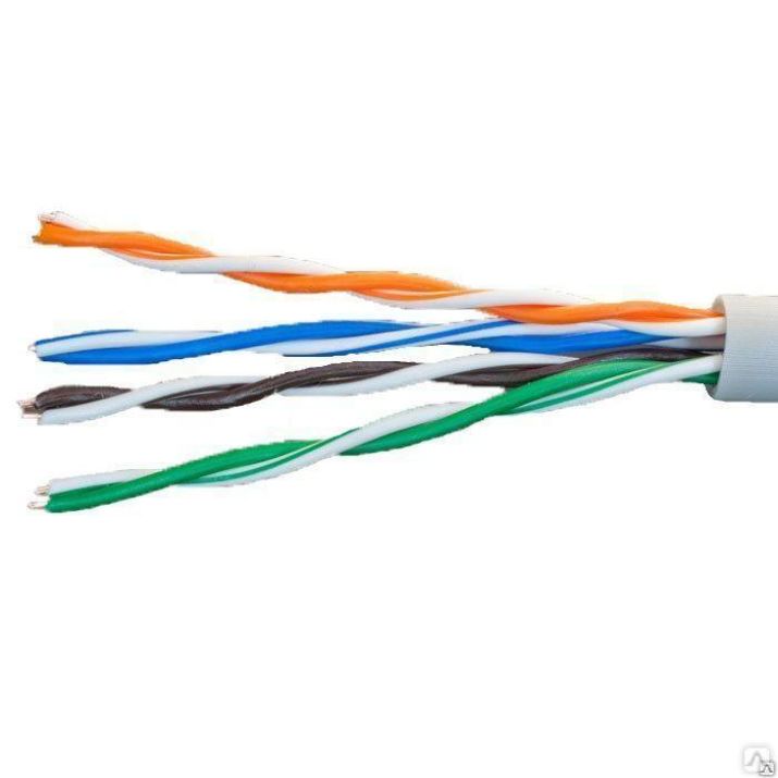 Изображение Кабель витая пара U/UTP кат.5E 4х2х24AWG solid CCA PVC сер. (м) Net.on 01-0302