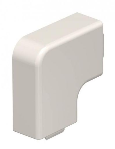 Изображение Крышка плоского угла кабель-канала 15х30мм ПВХ WDK HF15030CW крем. OBO 6161219