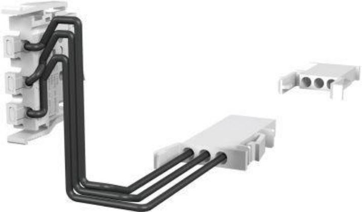 Изображение Разъем 3pin для контактов AUX XT2-XT4 PM/PF W в выкатном исполнении ABB 1SDA067214R1