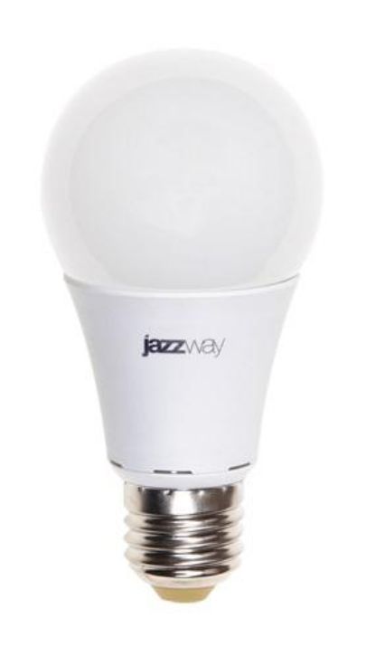 Изображение Лампа светодиодная PLED-ECO 7Вт A60 грушевидная 3000К тепл. бел. E27 570лм 230В JazzWay 1033178