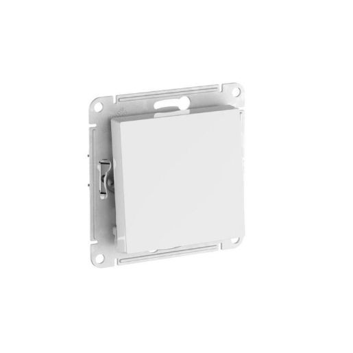 Изображение Переключатель 1-кл. AtlasDesign Aqua IP44 (сх. 6) 10AX быстрозажим. клем. механизм бел. SE ATN440161S