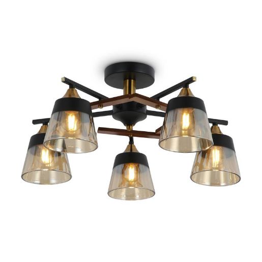 Изображение Люстра Buds Е27х5 60Вт IP20 Freya FR5153PL-05B