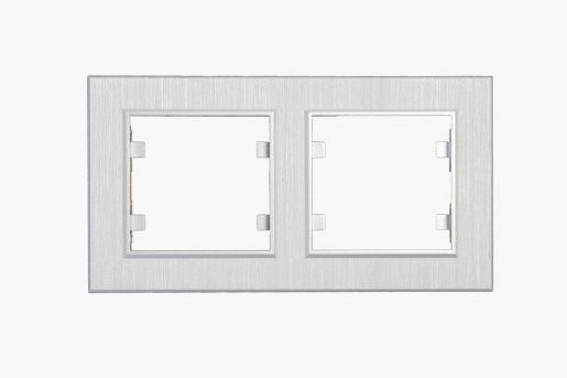 Изображение Рамка 2-м Karea LINE STAR жемчуж. Makel 86100702