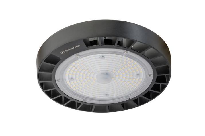 Изображение Светильник светодиодный ДСП IB 11 S 100W M 840 BK 257х257х111мм 100Вт 4000К IP65 подвес черн. High Bay Русский Свет 16091123168