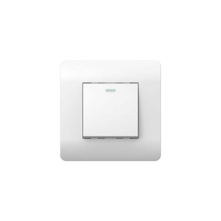 Изображение Переключатель 1-кл. NEW3-E 10А с подсветкой бел. CHINT 431522