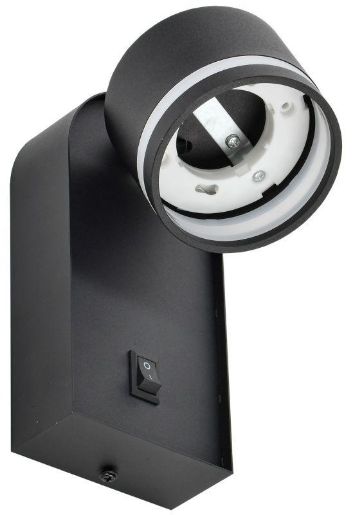 Изображение Светильник 4035 настенный GX53 черн. IEK LT-UBB0-4035-GX53-1-K02