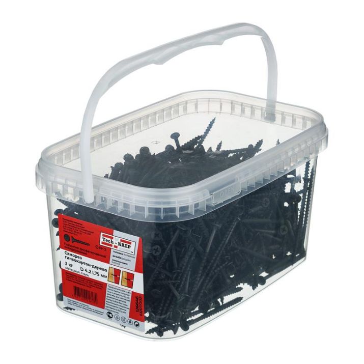 Изображение Саморез ШСГД 4.2х75 (уп.3кг) Tech-Krep/Zitar 126646