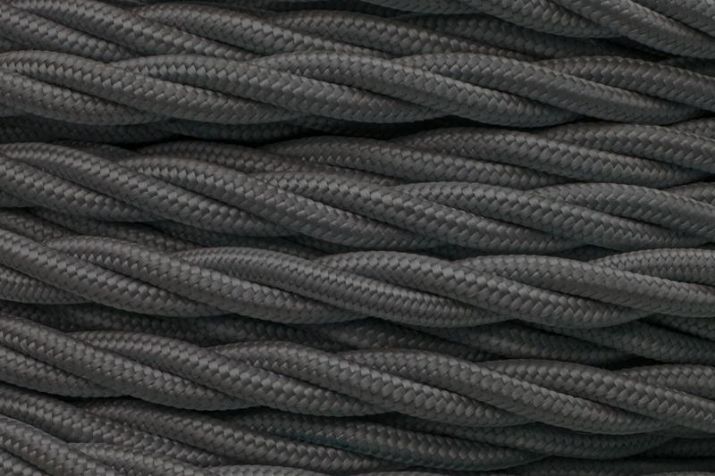 Изображение Провод 3х2.5 Графит матов. (уп.150м) Bironi B1-435-713-150