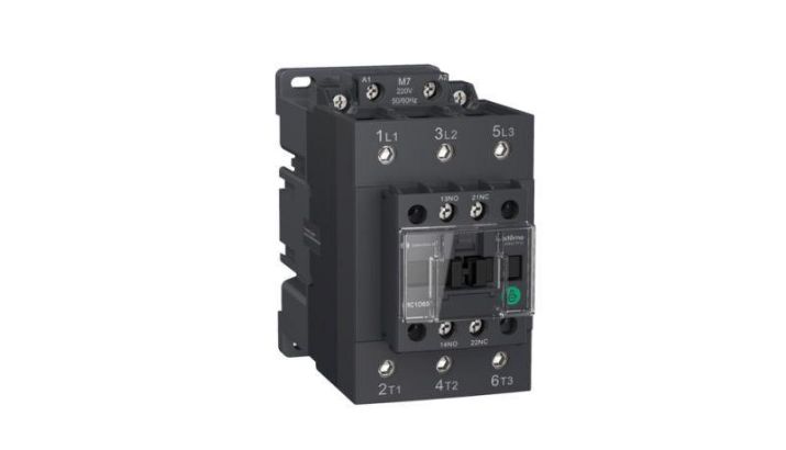 Изображение Контактор MC1D 3п 50А кат. 110-250В AC/DC 1НО+1НЗ SE MC1D50KUE